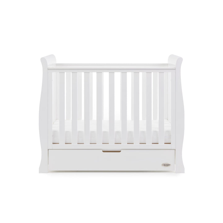 OBABY Nursery Furniture Obaby Stamford Space Saver 3 Piece Room Set - White