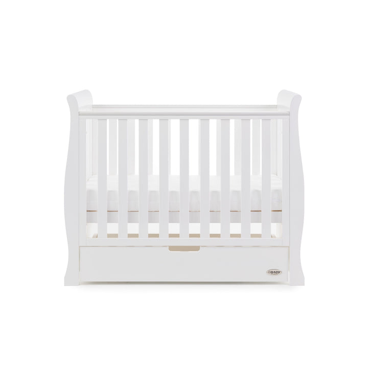 OBABY Nursery Furniture Obaby Stamford Space Saver 3 Piece Room Set - White