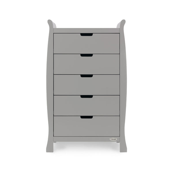 OBABY Nursery Furniture Obaby Stamford Tall Chest Of Drawers - Warm Grey