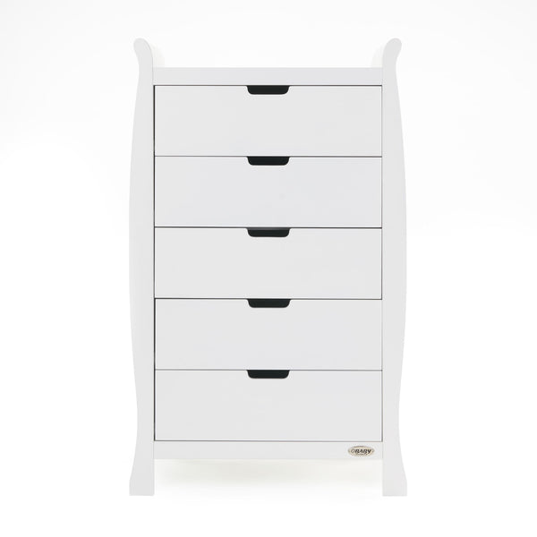 OBABY Nursery Furniture Obaby Stamford Tall Chest Of Drawers - White