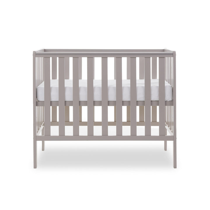 Obaby Space Saver Cots Obaby Bantam Space Saver Cot Warm Grey