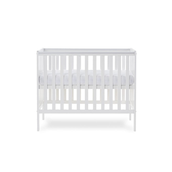 Obaby Space Saver Cots Obaby Bantam Space Saver Cot White