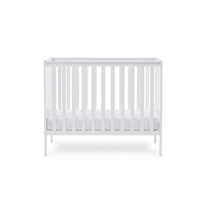 Obaby Space Saver Cots Obaby Bantam Space Saver Cot White