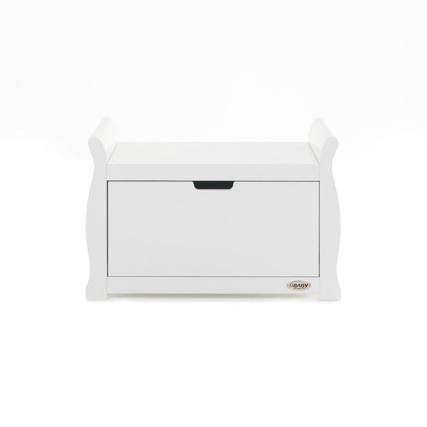 OBABY Toy Boxes Obaby Stamford Toy Box - White