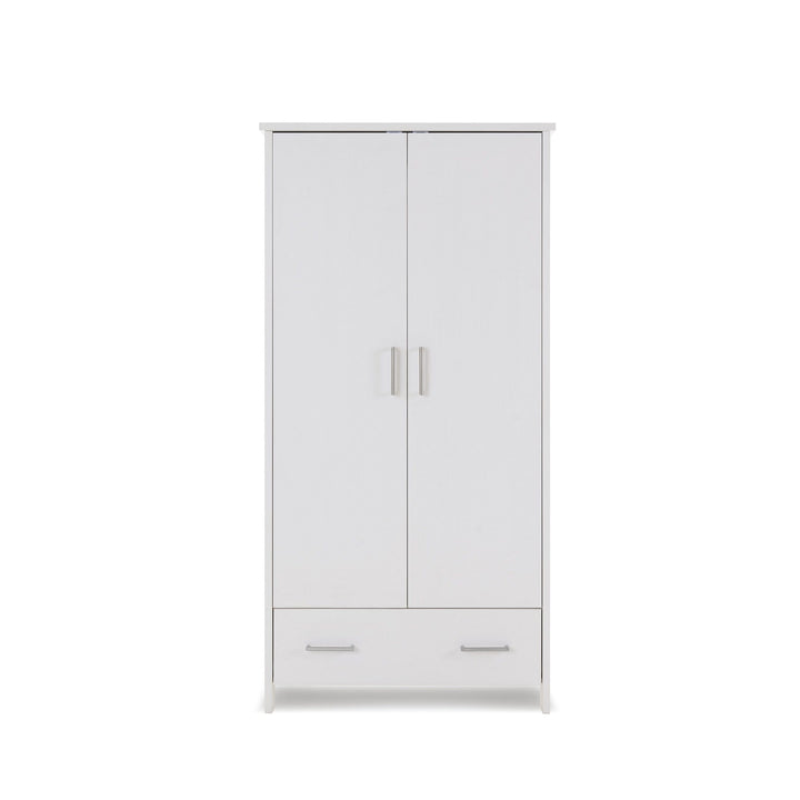 Obaby Wardrobes Obaby Nika Double Wardrobe - White Wash