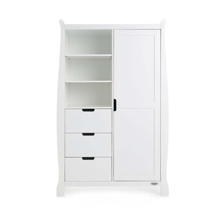 OBABY Wardrobes Obaby Stamford Double Wardrobe - White