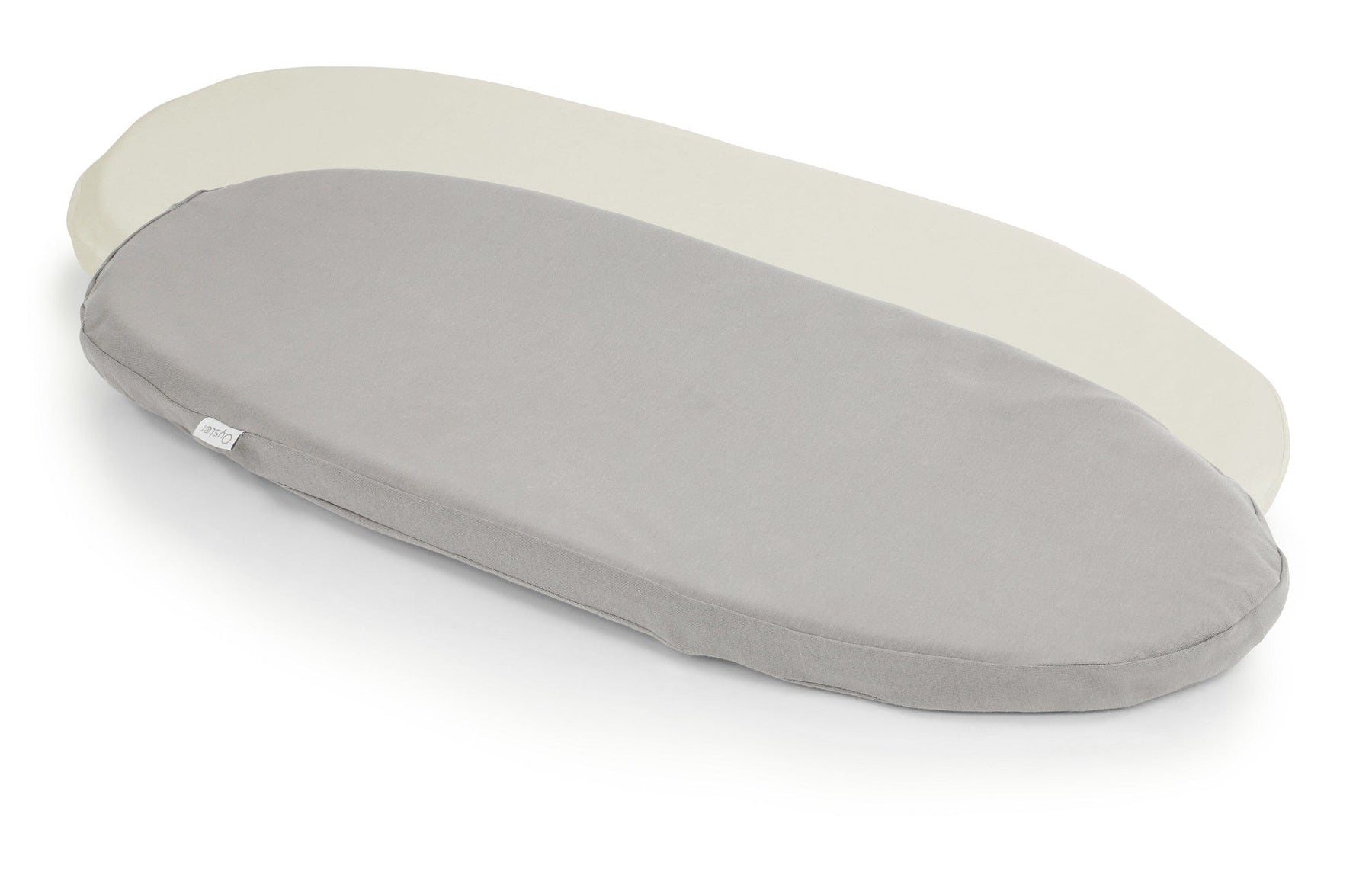 Oyster 3 Carrycot Fitted sheets Ivory/Grey UK Baby Centre