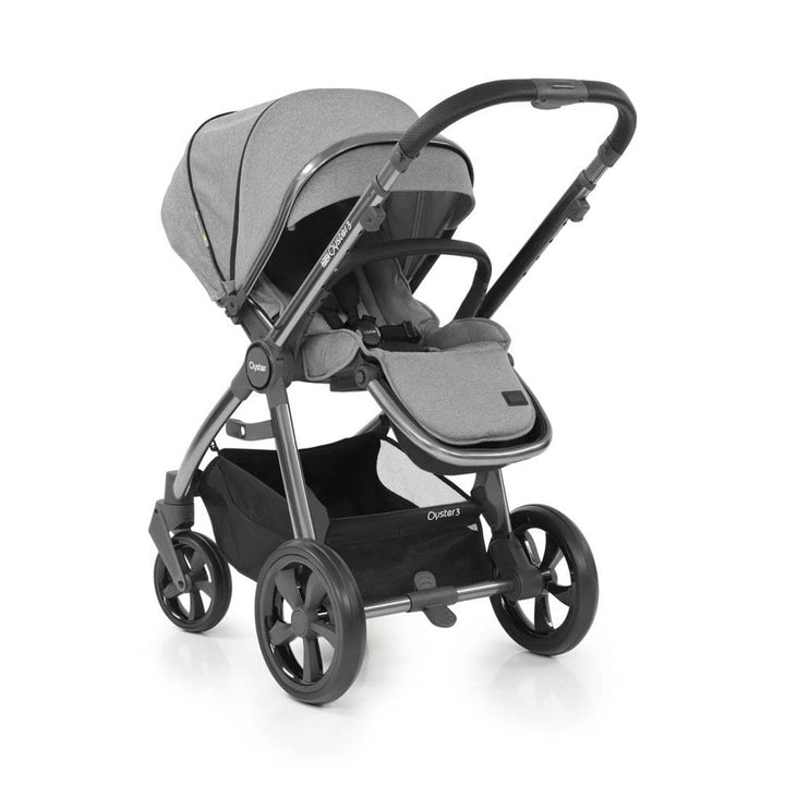 Oyster Pushchair Accessories BabyStyle Oyster 3 & Carrycot - Gun Metal/Moon