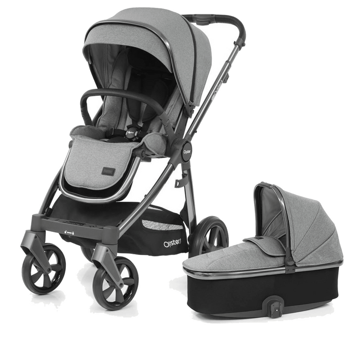 Oyster Pushchair Accessories BabyStyle Oyster 3 & Carrycot - Gun Metal/Moon