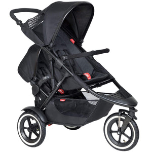 Phil & Teds Prams & Pushchairs Phil & Teds Sport Double - Black / Black