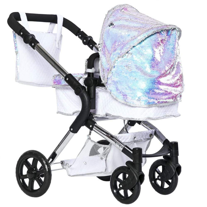 Roma Dolls Prams Roma Polly Amy Childs Single Dolls Pram - Mermaid (3+ years, 78cm)