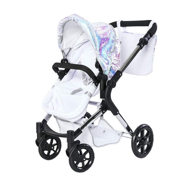 Roma Dolls Prams Roma Polly Amy Childs Single Dolls Pram - Mermaid (3+ years, 78cm)