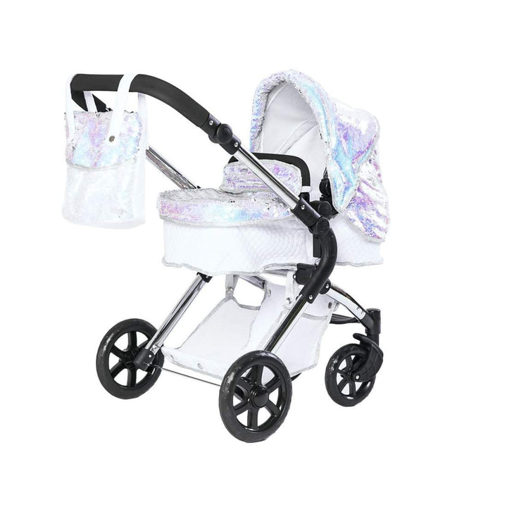 Roma Dolls Prams Roma Polly Amy Childs Single Dolls Pram - Mermaid (3+ years, 78cm)