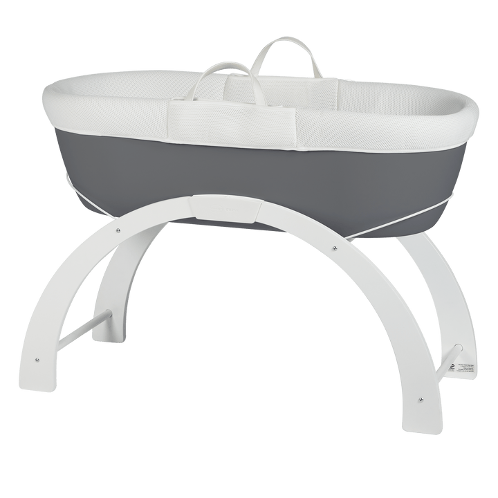 Shnuggle Moses Baskets Shnuggle Dreami Clever Baby Sleeper - Slate Grey