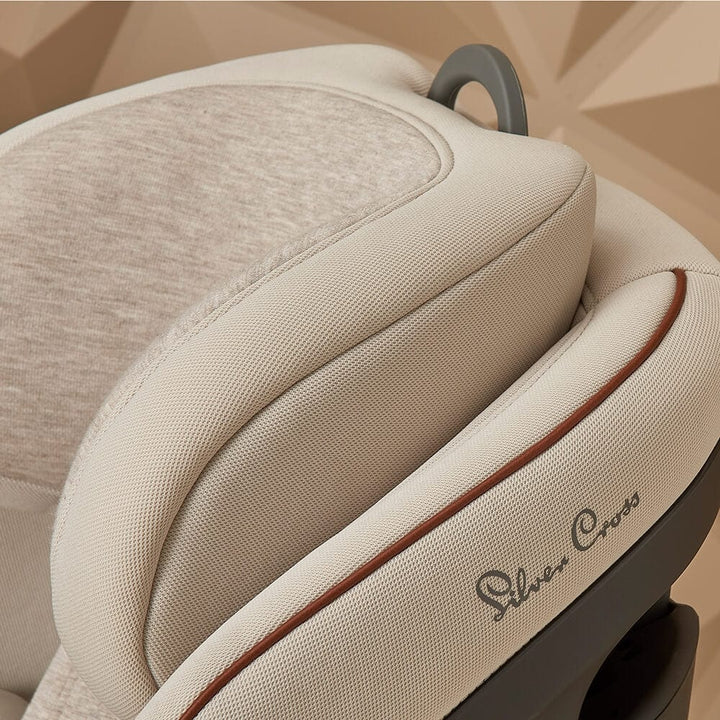 Silver Cross CAR SEATS Silver Cross Balance i-Size Car Seat - Almond