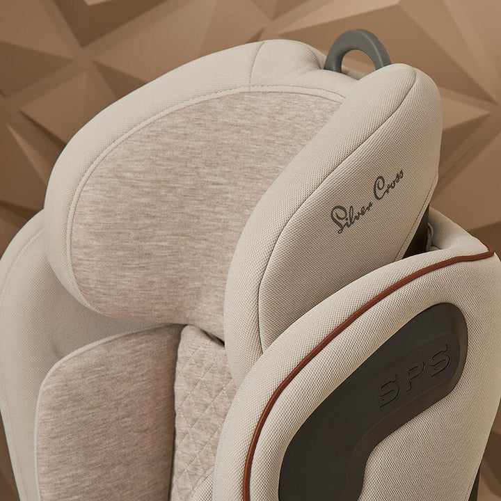 Silver Cross Car Seats Silver Cross Discover i-Size Booster Seat - Almond