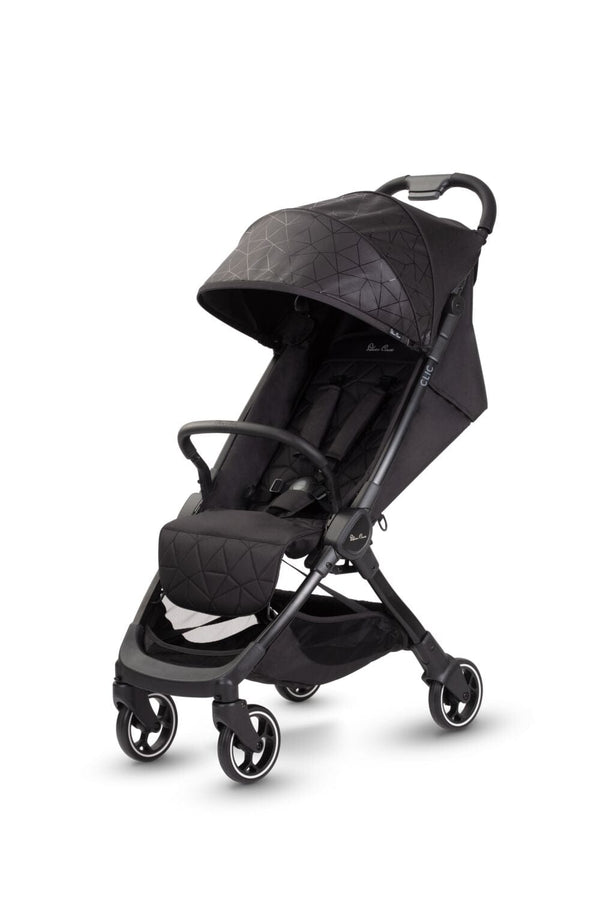 Silver Cross compact strollers Silver Cross Clic Stroller - Black