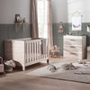 Silver Cross Nursery Furniture Silver Cross Finchley Cotbed and Dresser - Oak