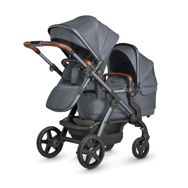Silver Cross Prams & Pushchairs Silver Cross Wave Pushchair and Carrycot - Lunar