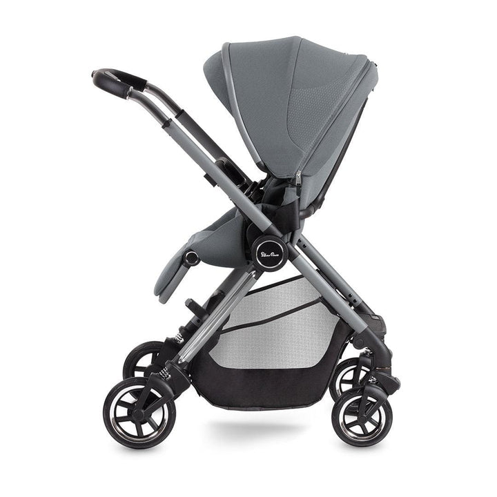 Silver Cross Pushchairs Silver Cross Dune Pushchair with First Bed Folding Carrycot - Glacier