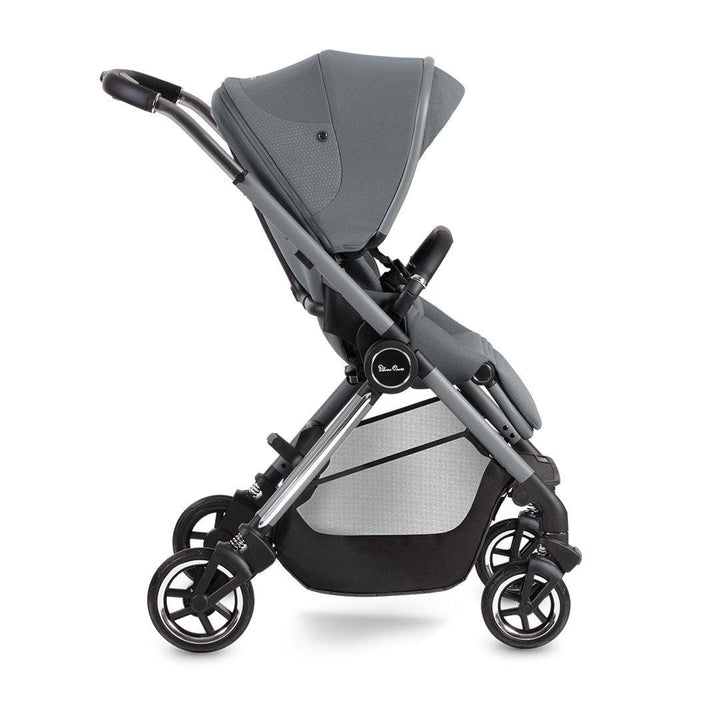 Silver Cross Pushchairs Silver Cross Dune Pushchair with First Bed Folding Carrycot - Glacier