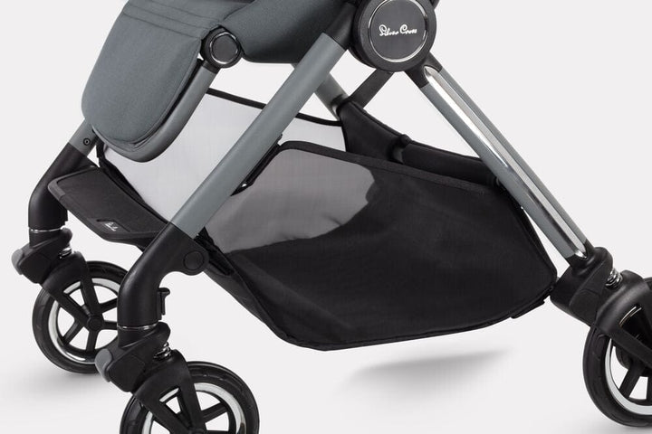 Silver Cross Pushchairs Silver Cross Dune Pushchair with First Bed Folding Carrycot - Glacier