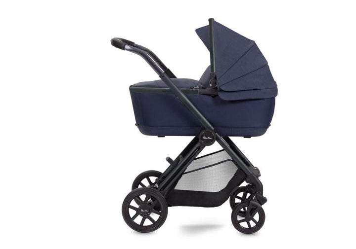 Silver Cross Pushchairs Silver Cross Reef with First Bed Folding Carrycot and Fashion Pack - Neptune