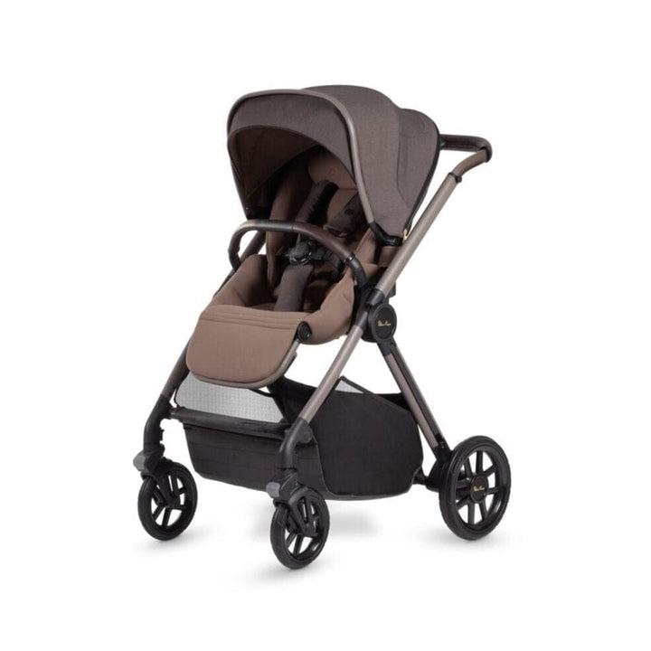 Silver Cross Pushchairs Silver Cross Reef with First Bed Folding Carrycot - Earth