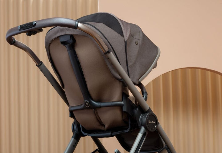 Silver Cross Pushchairs Silver Cross Reef with First Bed Folding Carrycot - Earth