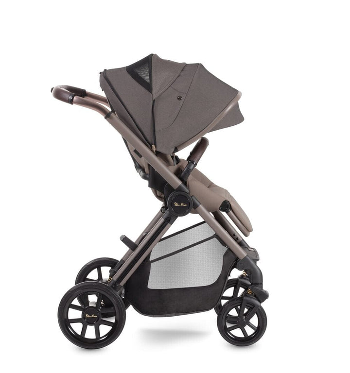 Silver Cross Pushchairs Silver Cross Reef with First Bed Folding Carrycot - Earth