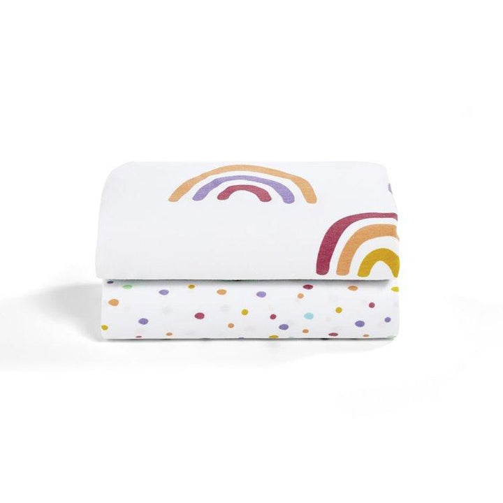 Snuz Bedding Snuz Crib 2 Pack Fitted Sheets - Colour Rainbow
