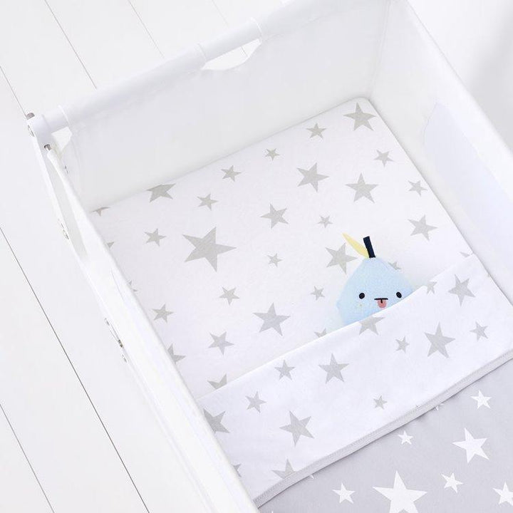 Snuz Bedding Snuz Crib 2 Pack Fitted Sheets - Stars