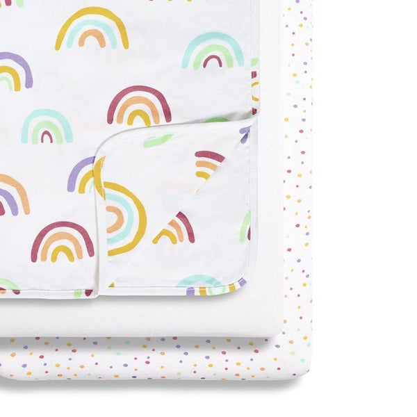 Snuz Bedding Snuz Crib 3pc Bedding Set – Colour Rainbow