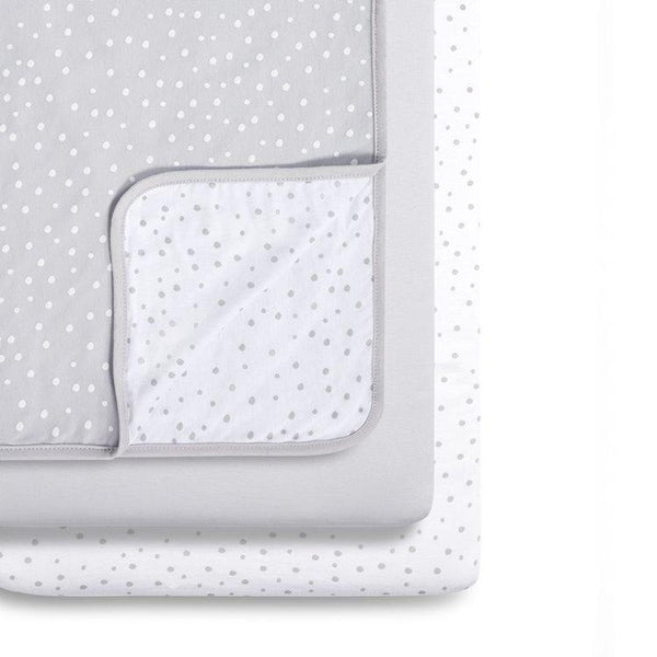Snuz Bedding Snuz Crib 3pc Bedding Set – Grey Spots