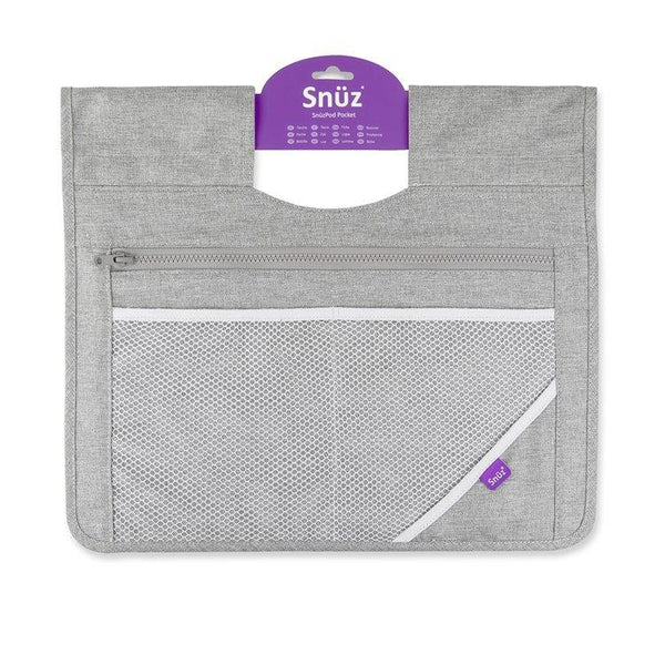 Snuz Bedding SnuzPod 3/4 Storage Pocket - Dusk Grey