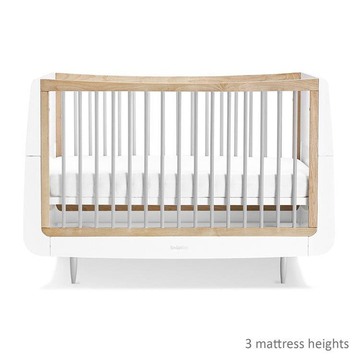 Snuz Cot Beds SnuzKot Skandi Cot Bed – Grey