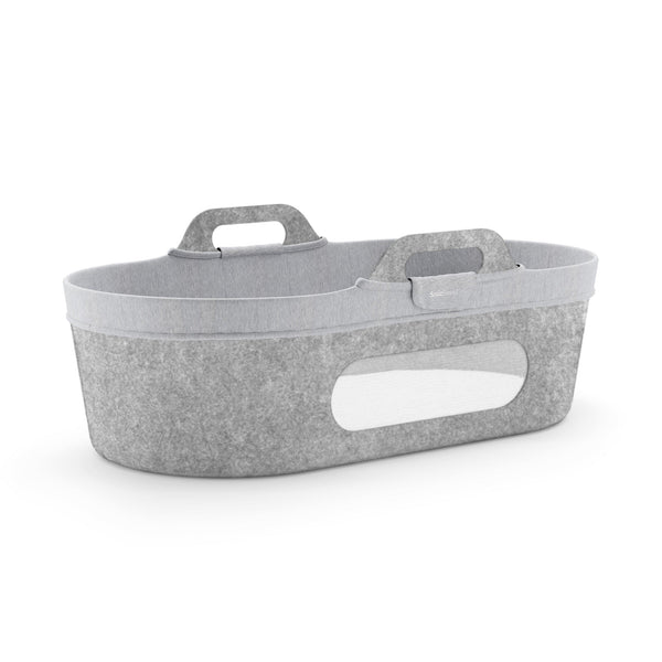 Snuz Moses Baskets SnuzBaskit Liner - Dark Grey Marl