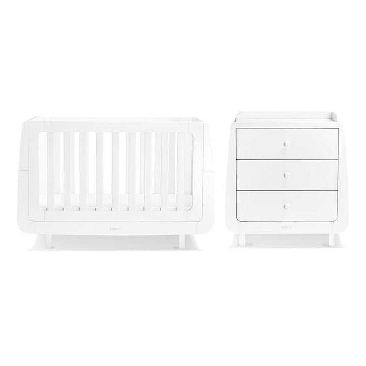 Snuz Nursery Furniture SnuzKot Mode 2 Piece Nursery Furniture Set - White