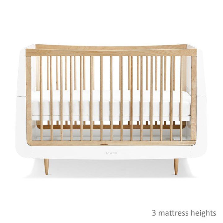 Snuz Nursery Furniture SnuzKot Skandi 2 Piece Nursery Furniture Set - Natural