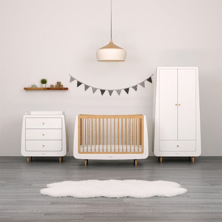 Snuz Nursery Furniture SnuzKot Skandi 3 Piece Nursery Furniture Set - Natural