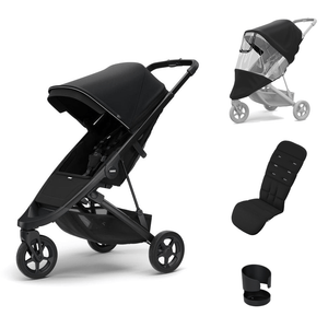 Thule Pushchairs Thule Spring Essential Bundle - Black/Black