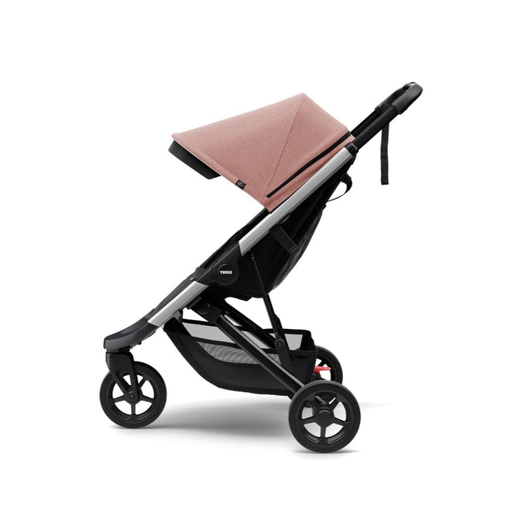 Thule Pushchairs Thule Spring Stroller - Aluminum / Misty Rose Melange