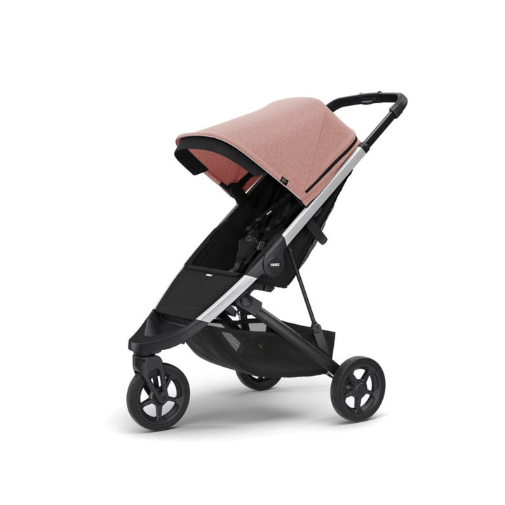 Thule Pushchairs Thule Spring Stroller - Aluminum / Misty Rose Melange