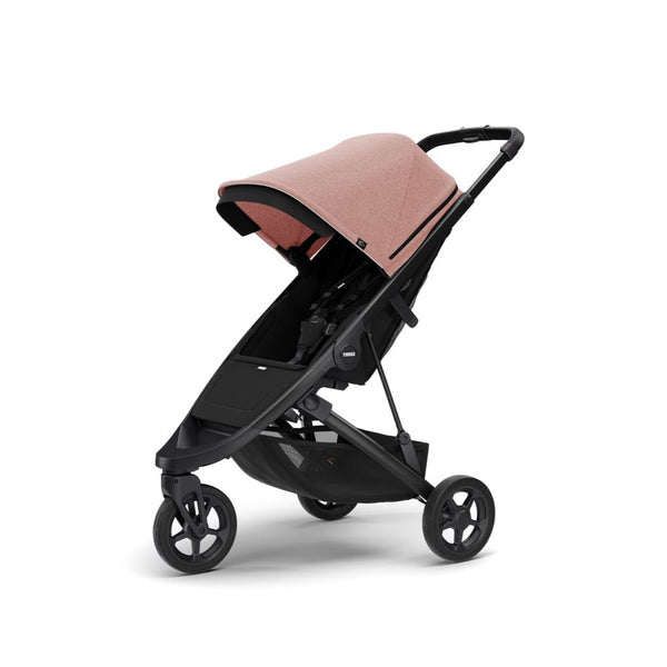 Thule Pushchairs Thule Spring Stroller - Black / Misty Rose Melange