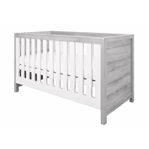 Tutti Bambini Cot Beds Tutti Bambini Modena 3 in 1 Cot bed Grey Ash/White