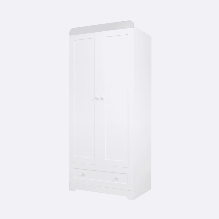 Tutti Bambini Nursery Furniture Tutti Bambini Rio Wardrobe - White/Dove Grey