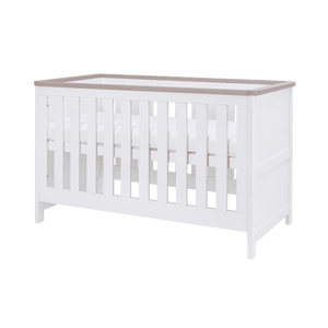 Tutti Bambini Nursery Furniture Tutti Bambini Verona Cot Bed - White/Oak