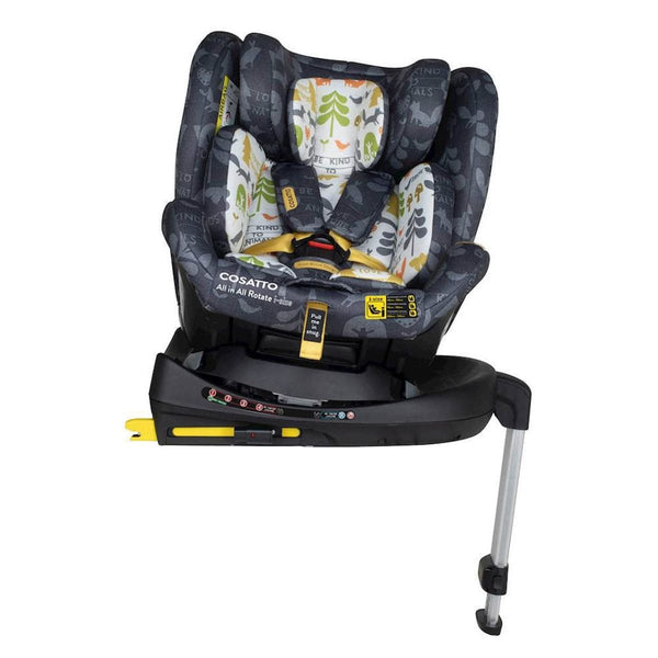 UK Baby Centre Cosatto All in All Rotate i-Size 0+/1/2/3 Car Seat - Nature Trail Shadow