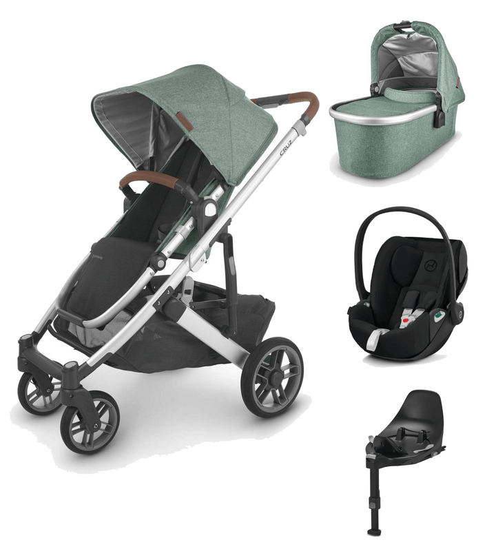UPPAbaby Travel Systems UPPAbaby Cruz V2 with Cloud Z2 Car Seat and Base - Emmett