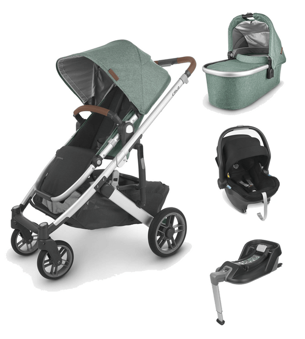 UPPAbaby Travel Systems UPPAbaby Cruz V2 with Mesa Car Seat and Base - Emmett